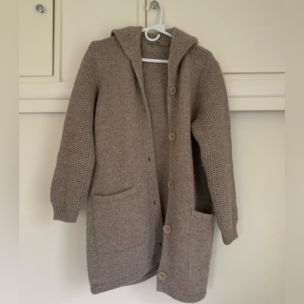 Wool House Cardigan - 100% wool - Size M